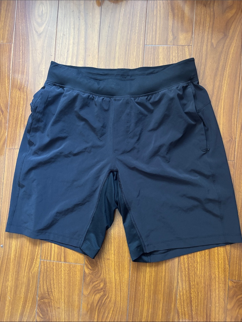 Lululemon Men’s Black Athletic Exercise Shorts